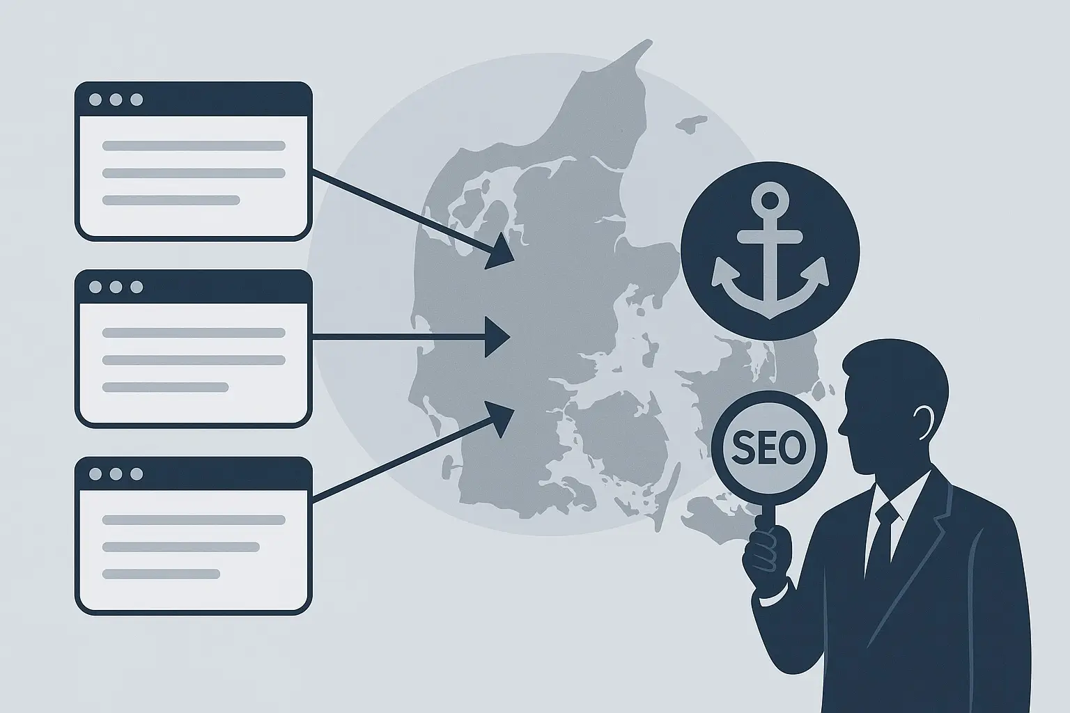 Image links vs text links illustration