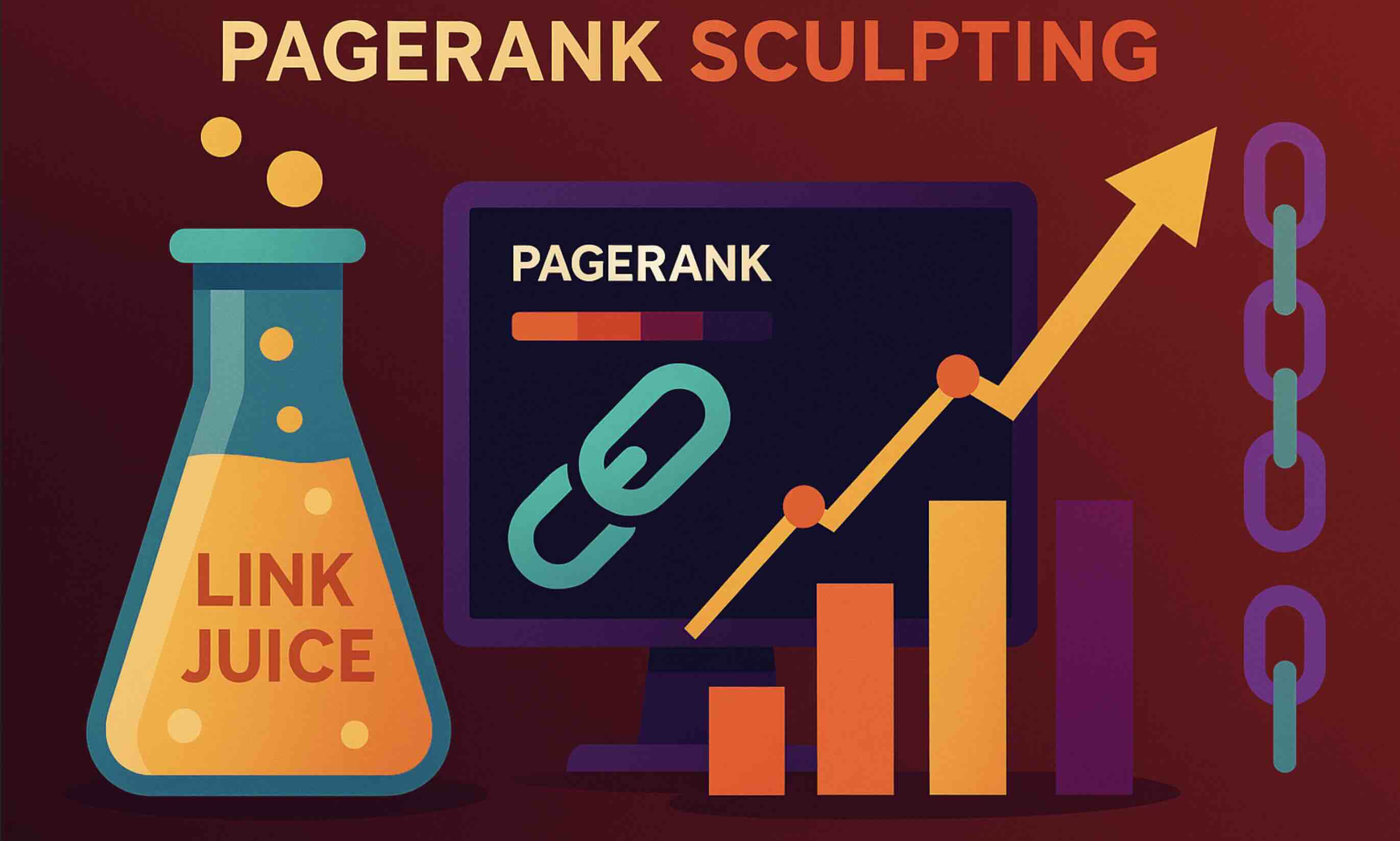 PageRank sculpting illustration
